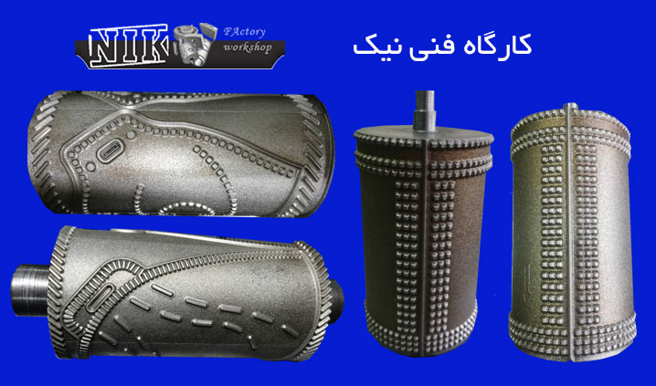 ساخت غلطک های ماسک N95